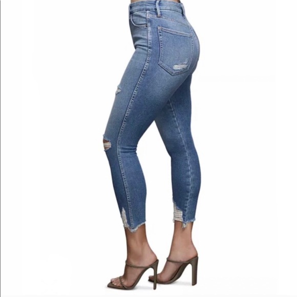 Good American Good Curve Skinny Jeans Size 26 - Picture 2 of 12